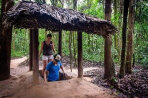 Cu Chi Tunnels and Mekong Delta 1 Day Tour With Small Group - Cu Chi Tunnels: Video Intro, Hidden-Use Spaces, and Cassava