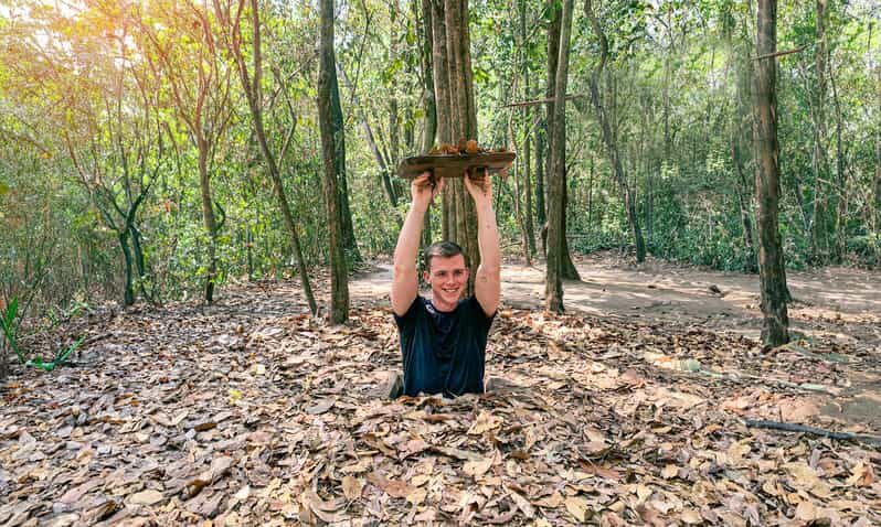 From HCM: Cost-Saving CuChi Tunnel & Mekong Delta 1-Day Tour - My Tho to Ben Tre: Boat Rides, Coconut Canal Time, and Island Pace