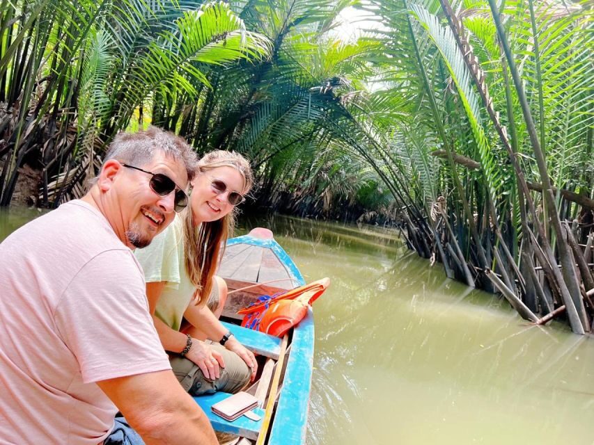 From Ho Chi Minh: Explore Mekong Delta & Vinh Trang Pagoda - Vinh Trang Pagoda in My Tho: giant Buddha statues and mixed architecture