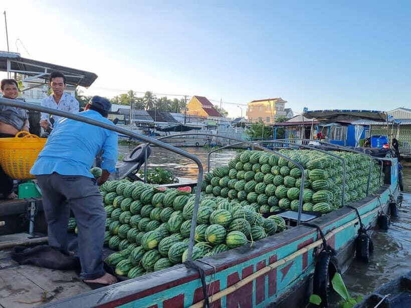 From Ho Chi Minh: Mekong & Cai Rang Floating Market 2D1N - The village-food block in Ben Tre: lunch, then optional hands-on fun