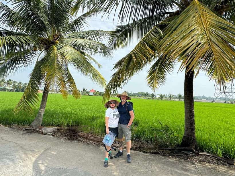 VIP NEW Tour 1Day Cu Chi Tunnels and Kayak Adventure Mekong - Ben Luc by bike: farms you can see at real speed
